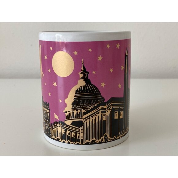 Washington DC US Capital Skyline Vintage Acapsco Product Cup Mug - Picture 2 of 7